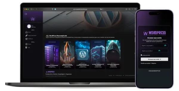 Área de Membros Estilo ''Netflix'' ( Simples e Prática, Sem mensalidades, Totalmente em WordPress )